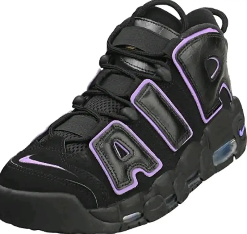 Zapatillas deportivas negras con diferentes colore - 4