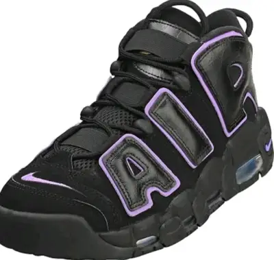 Zapatillas deportivas negras con diferentes colore - miniatura 4