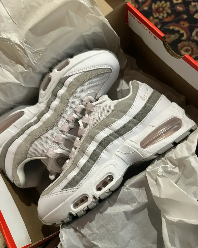 Zapatillas Nike Air Max 95 Mujer Blanco/Beige - 1