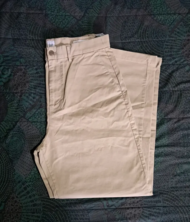 Pantalones khaki baggy GAP para hombre - 1