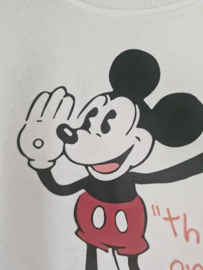 Polerón Disney Mickey Mouse color crema - miniatura 2