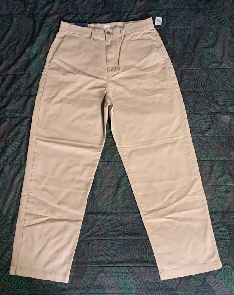 Pantalones khaki baggy GAP para hombre - 2