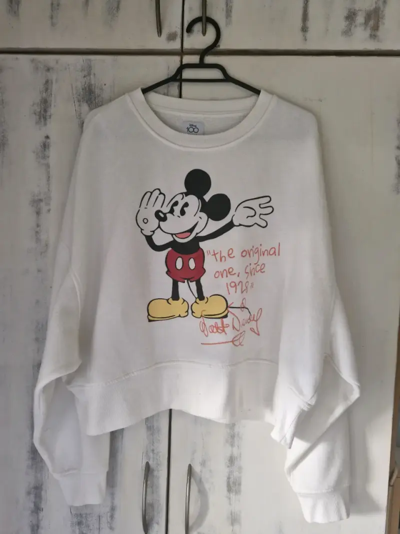 Polerón Disney Mickey Mouse color crema - 4