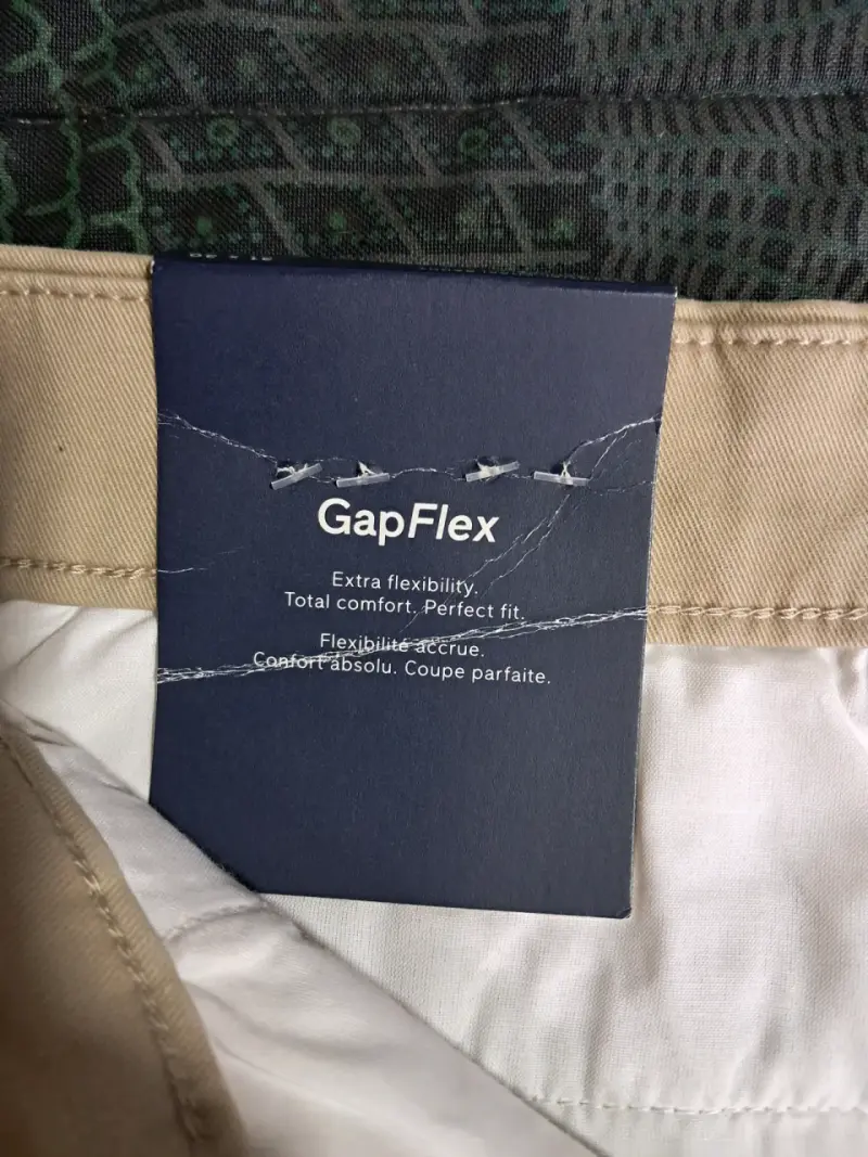 Pantalones khaki baggy GAP para hombre - 5