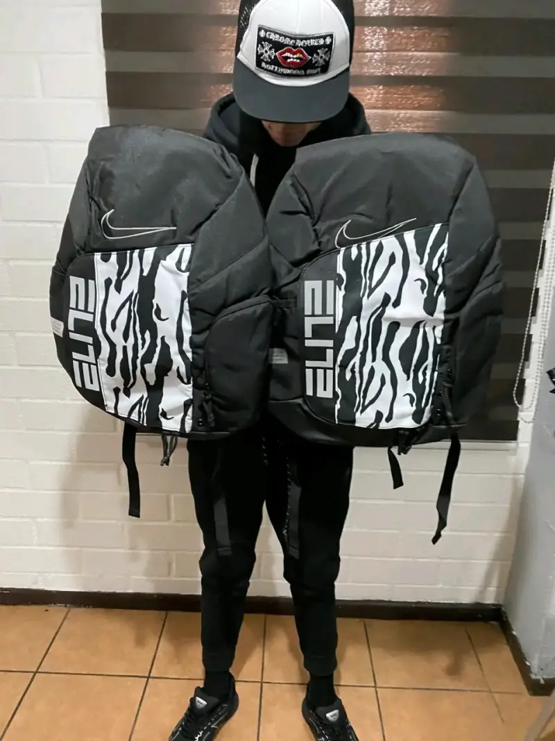 Mochila Nike Elite con diseño de cebra - 2