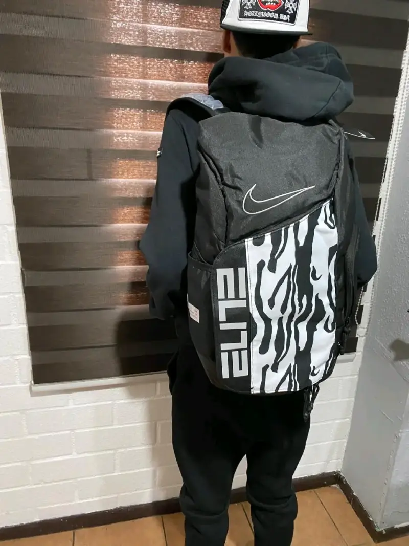 Mochila Nike Elite con diseño de cebra - 4
