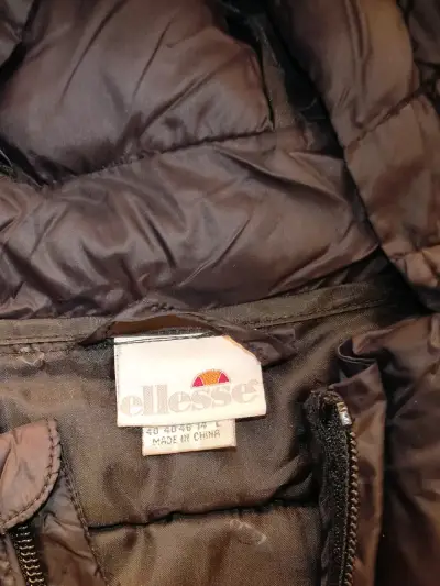 Chaqueta acolchada negra Ellesse para hombre - miniatura 1