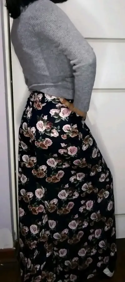 Palazzo  estampado floral para mujer - miniatura 1