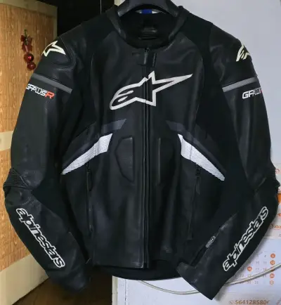 Chaqueta de moto Alpinestars GP Plus R negra - miniatura 1