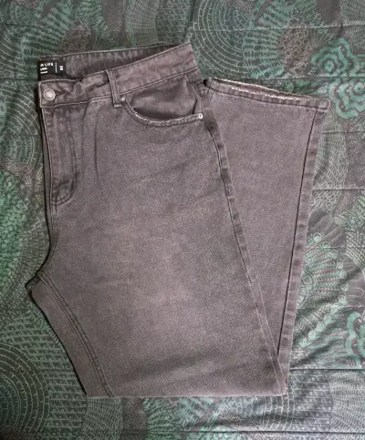 Jeans rectos gris talla 50 Denim Life - miniatura 1