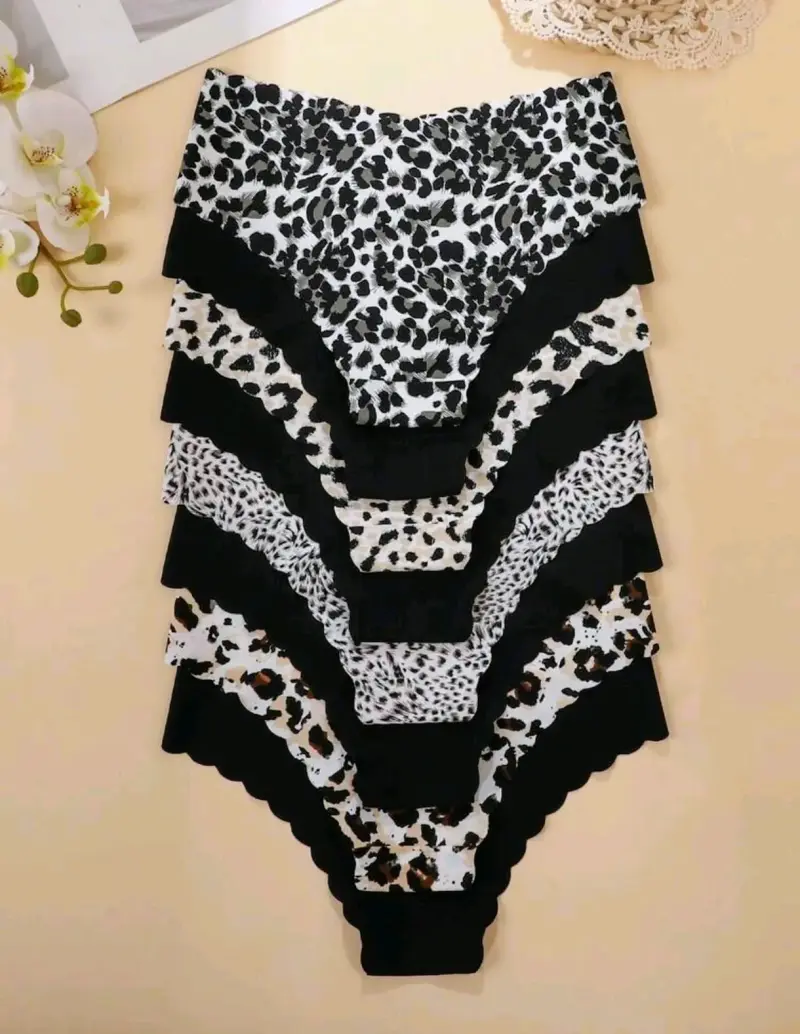 Pack de 8 calzones de animal print multicolor - 2
