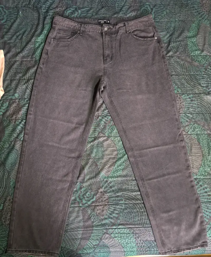 Jeans rectos gris talla 50 Denim Life - 2