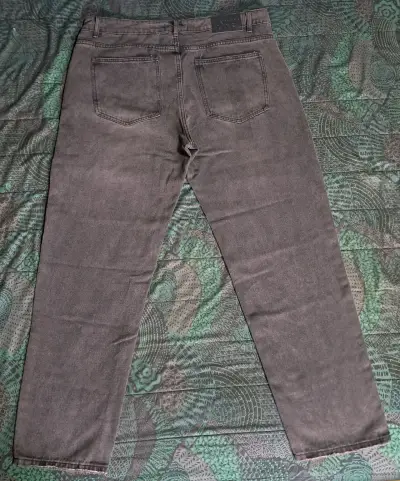 Jeans rectos gris talla 50 Denim Life - miniatura 3