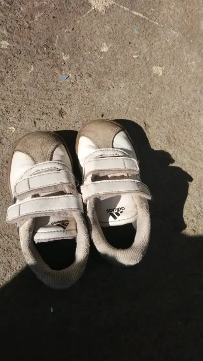 Zapatillas deportivas infantiles Adidas blancas - miniatura 5
