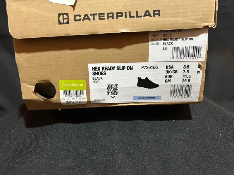 Zapatillas Caterpillar Hex Ready Slip On Negras - 2
