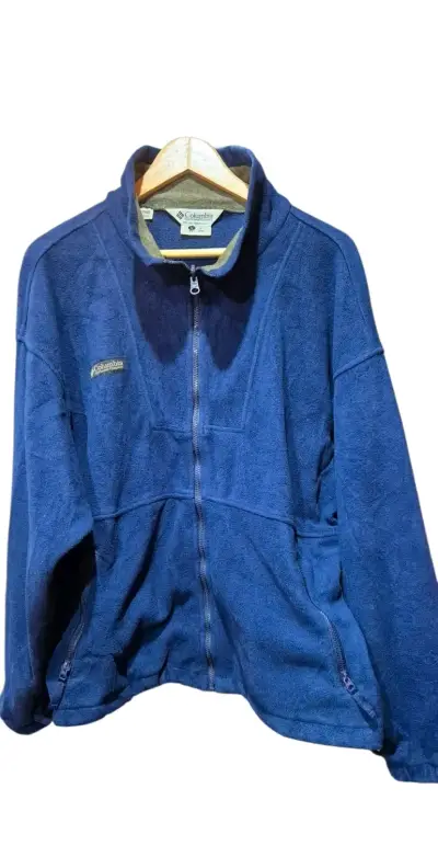 Chaqueta polar azul Columbia para hombre - miniatura 1