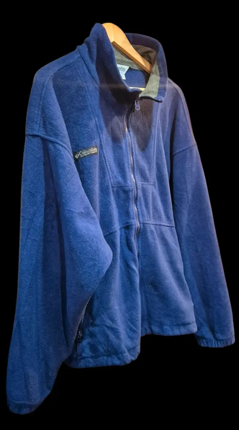 Chaqueta polar azul Columbia para hombre - 2
