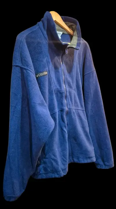 Chaqueta polar azul Columbia para hombre - miniatura 2