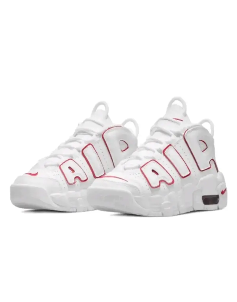 Zapatillas deportivas blancas con detalles rojos - 1