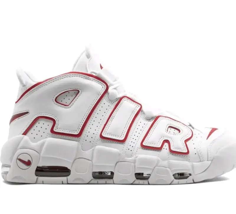 Zapatillas deportivas blancas con detalles rojos - 2