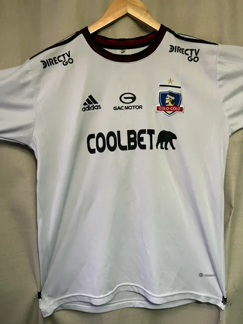 Camiseta de fútbol Colo-Colo Adidas blanca