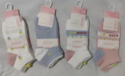 Pack de calcetines Qikun de algodón para mujer - miniatura 2