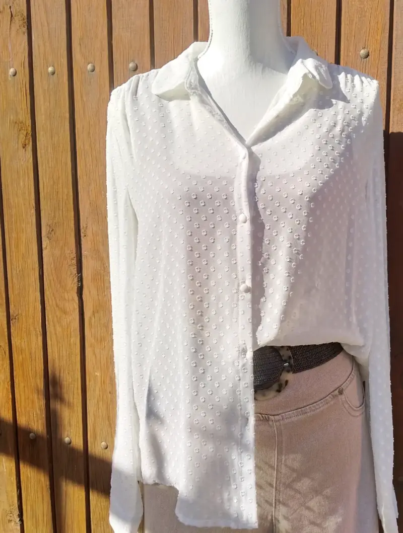 Sobrecamisa de gamuza en varios colores para mujer - 6