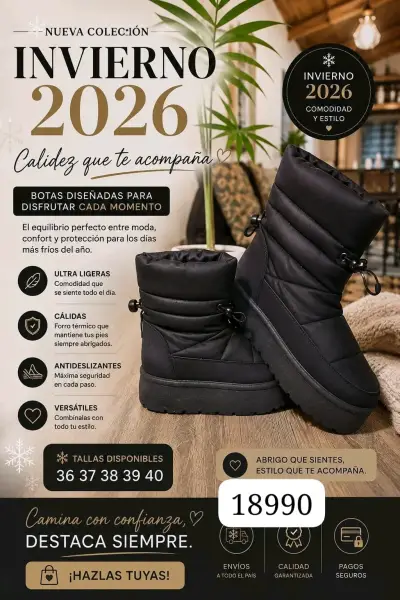 Botas de cuero marrón con tachas decorativas - miniatura 5