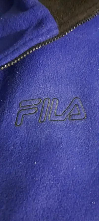 Polar morado con cierre Fila talla XL - miniatura 4