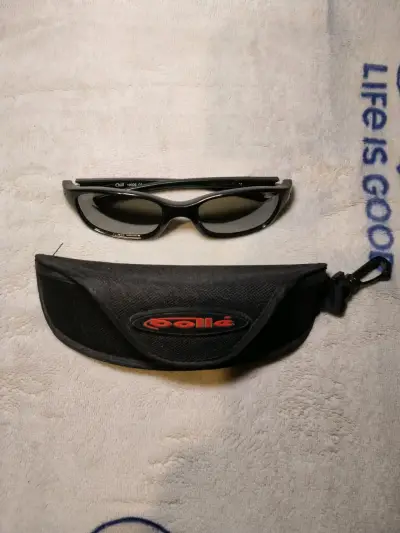 Gafas de sol deportivas Bollé Chill negras - miniatura 1