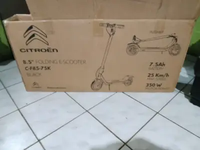 Scooter Eléctrico Plegable Citroën 8.5" Negro - miniatura 8
