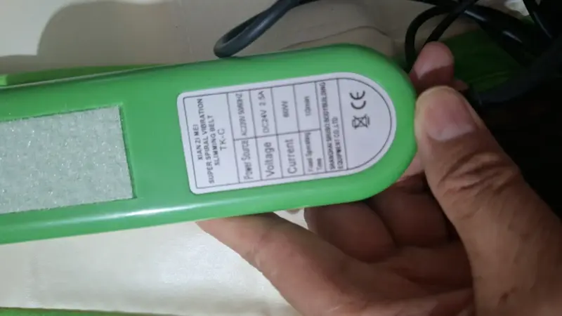 Cinturón Masajeador Eléctrico para Abdomen y Muslos - 4