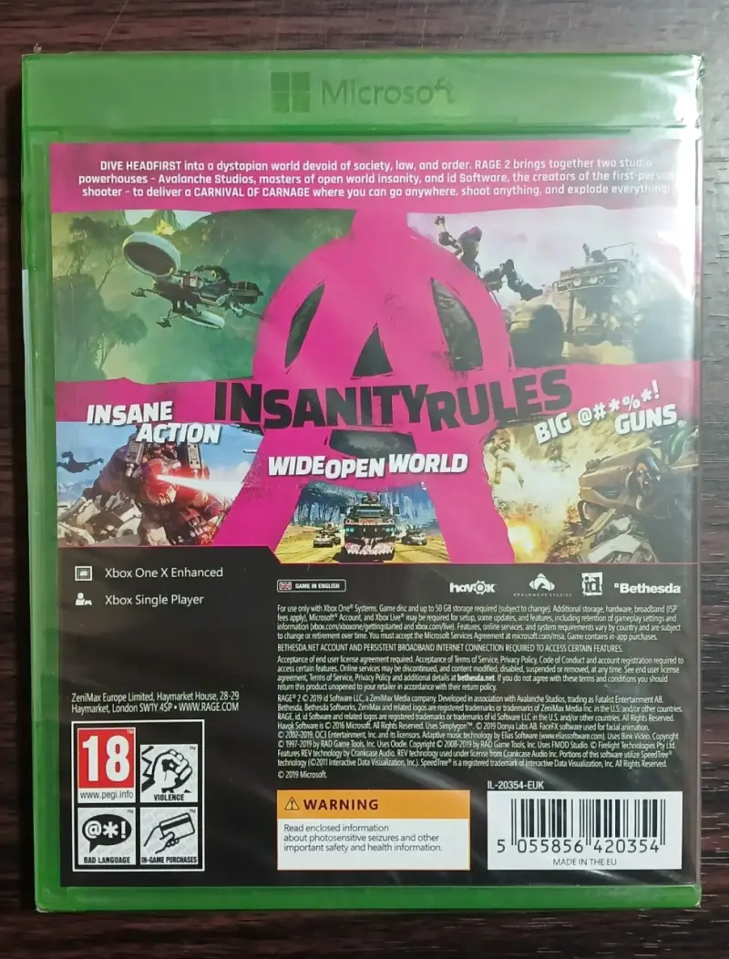 Juego Xbox One Rage 2 Acción Intensa - 2