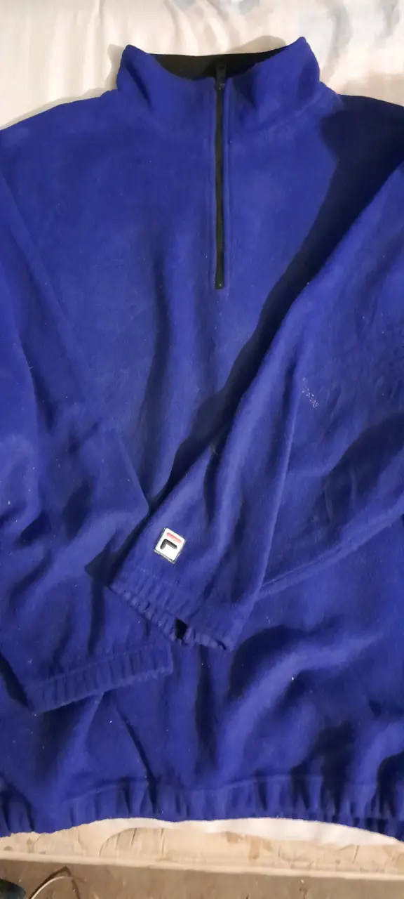 Polar azul con cierre Fila talla XL - 6