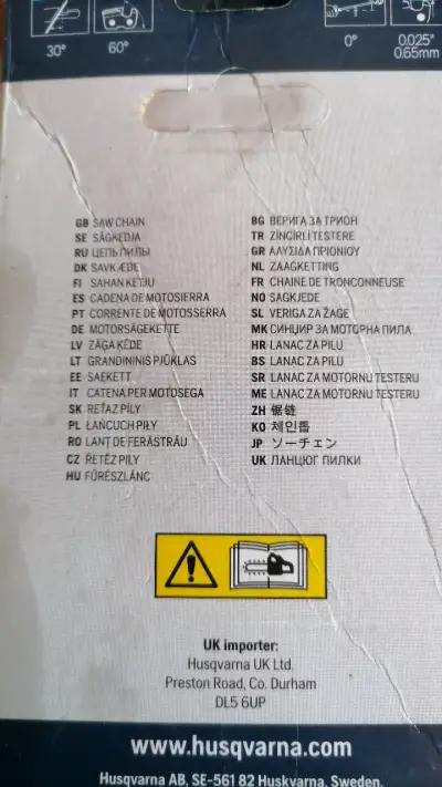 Cadena de motosierra Husqvarna XCut C85 20" - miniatura 2
