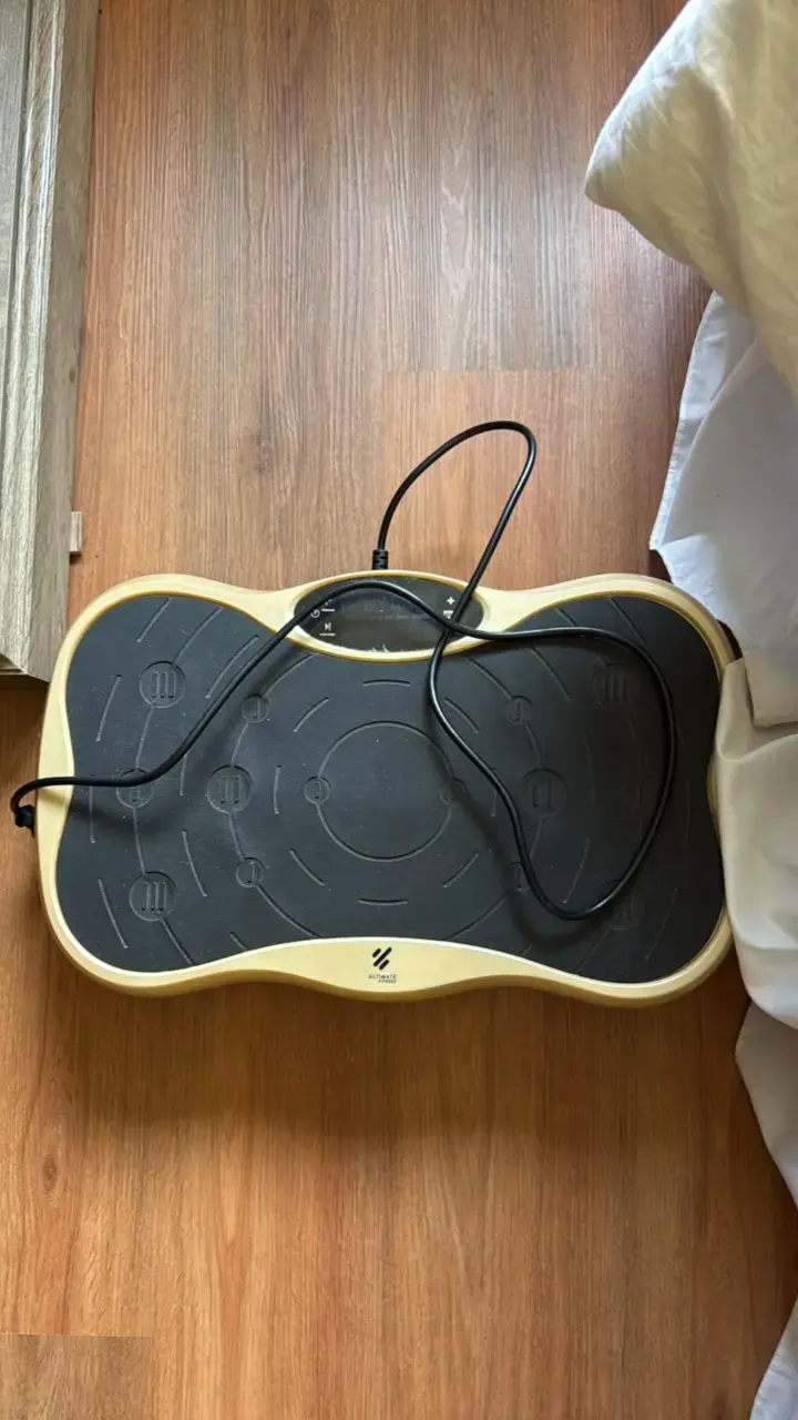 Plataforma vibratoria de ejercicio portátil