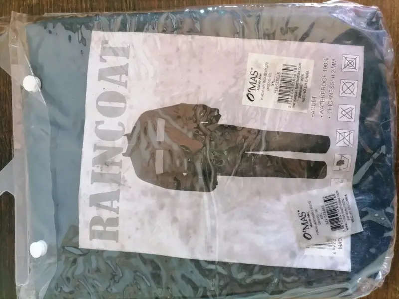 Traje impermeable XXL