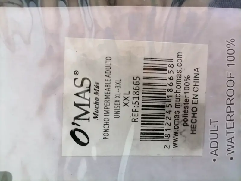 Traje impermeable XXL - 2
