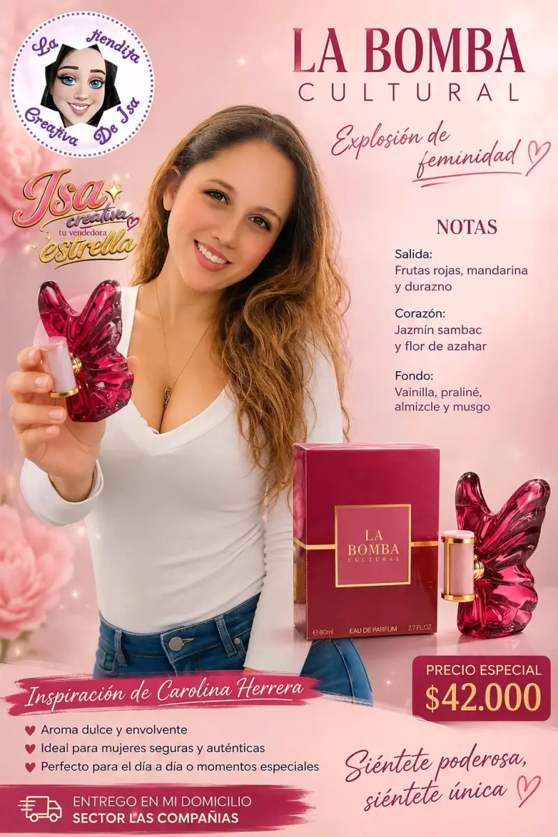 Perfume La Bomba Cultural 80ml - 1