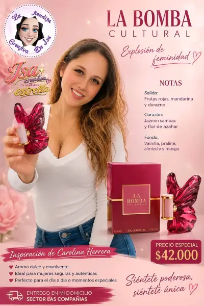 Perfume La Bomba Cultural 80ml - miniatura 1