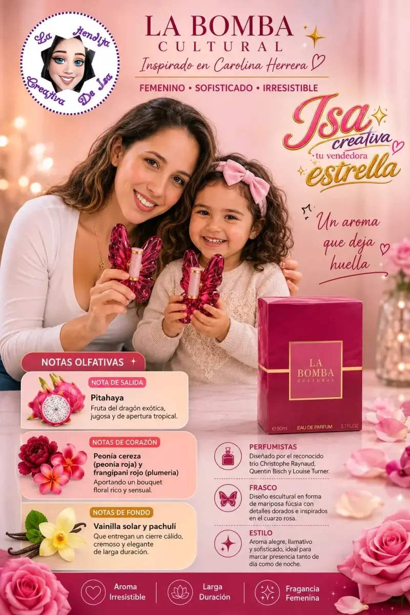 Perfume La Bomba Cultural 80ml - 4