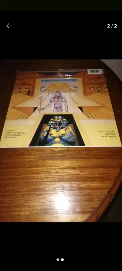 Vinilo Iron Maiden Powerslave en buen estado - miniatura 2