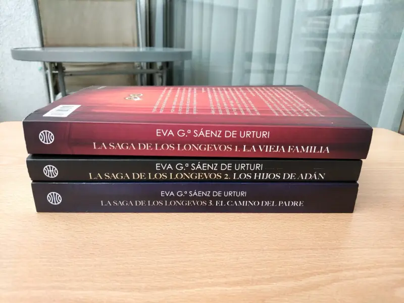 Trilogía La Saga de los Longevos de Eva G. Sáenz - 3
