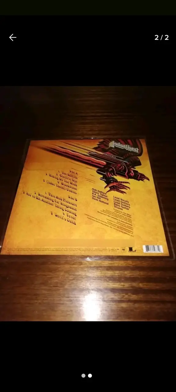 Vinilo Judas Priest Screaming for Vengeance - 2