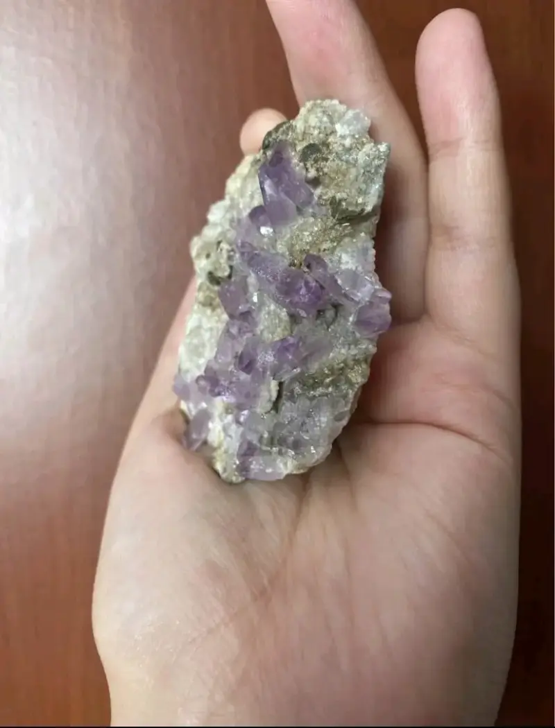 Piedra de amatista natural en bruto - 2