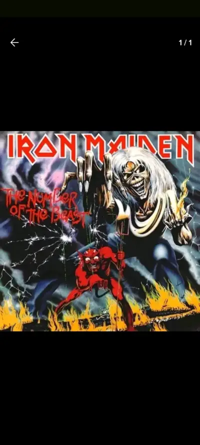 Vinilo Iron Maiden The Number of the Beast - miniatura 1