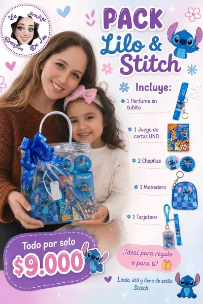 Pack Lilo & Stitch con accesorios variados - miniatura 1