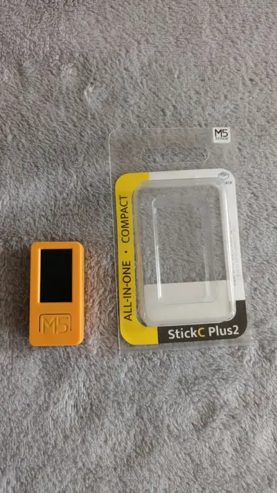 Módulo M5Stack StickC Plus2 compacto amarillo - miniatura 1
