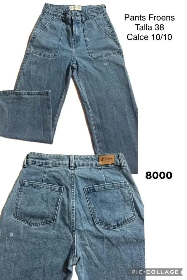 Jeans Froens Talla 38 Azul