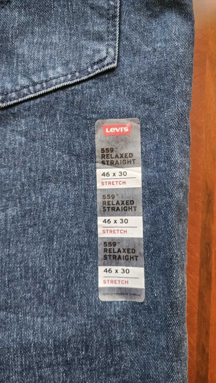 Jeans Levi's 559 Relaxed Straight Azul - 4
